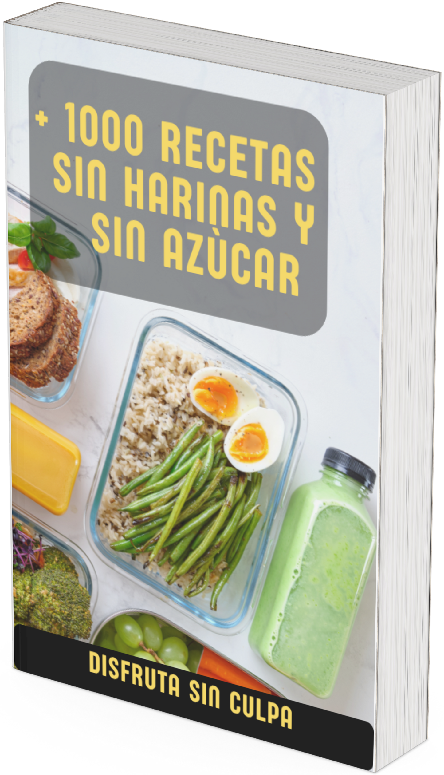 1000 recetas sin azucar y sin harinas + 14 libros de regalo
